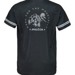Maloja S/S Multisport Jersey - DomenicM [Size: Medium] [Colour: Moonless]