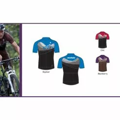 Maloja Jersey - Delta [Colour: Chilli] [Size: Medium]