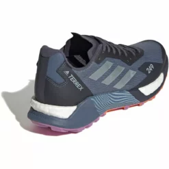 Adidas Terrex Women's AGRAVIC ULTRA Trail Running Shoes -ShopE-Moto Shop GX9296 7 FOOTWEAR Photography Back Lateral Top View white