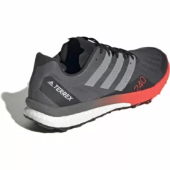 Adidas TERREX SPEED ULTRA Trail Running Shoes -ShopE-Moto Shop GY6113 7 FOOTWEAR Photography Back Lateral Top View white