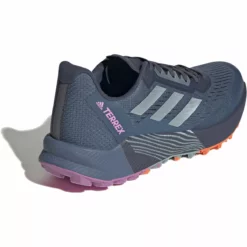 Adidas Terrex Women's AGRAVIC FLOW 2 Trail Running Shoes -ShopE-Moto Shop GZ1901 7 FOOTWEAR Photography Back Lateral Top View white
