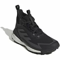 Adidas Terrex Free Hiker 2.0 Gore-Tex Hiking Shoes -ShopE-Moto Shop GZ3286 6 FOOTWEAR Photography Front Lateral Top View white