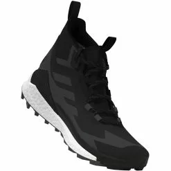 Adidas Terrex Women's Free Hiker 2.0 Gore-Tex Hiking Shoe -ShopE-Moto Shop GZ3310 11 FOOTWEAR ZIP Turntable 3d 4 white