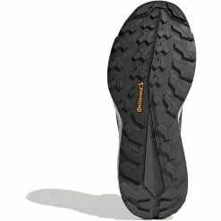 Adidas Terrex Women's Free Hiker 2.0 Gore-Tex Hiking Shoe -ShopE-Moto Shop GZ3310 4 FOOTWEAR Photography Bottom View white