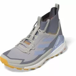Adidas Terrex Women's Free Hiker 2.0 Hiking Shoes -ShopE-Moto Shop HP7499 3 FOOTWEAR 3D Rendering Side Lateral Left View white