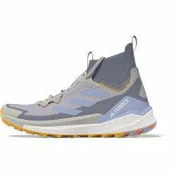 Adidas Terrex Women's Free Hiker 2.0 Hiking Shoes -ShopE-Moto Shop HP7499 4 FOOTWEAR 3D Rendering Side Lateral View white