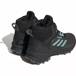 Adidas Terrex Women's Swift R3 Gore-Tex Mid Hiking Shoes -ShopE-Moto Shop HP8712 7 FOOTWEAR Photography Back Lateral Top View white