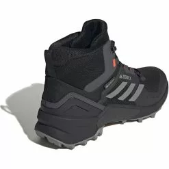 Adidas Terrex Swift R3 Gore-Tex Mid Hiking Shoes -ShopE-Moto Shop HR1308 7 FOOTWEAR Photography Back Lateral Top View white