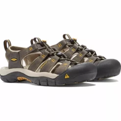Keen Newport H2 -ShopE-Moto Shop Keen Newport H2 Sandals Raven Aluminum SS19 100839911 1