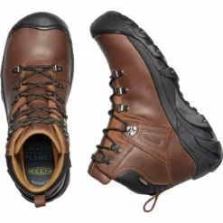 Keen Pyrenees Waterproof Boots Black UK 12 -ShopE-Moto Shop Keen Pyrenees Waterproof Hiking Boots Boots Syrup SS22 1002435UK 7 3