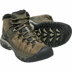 Keen Targhee Mid III Waterproof Boots -ShopE-Moto Shop Keen Targhee Mid III Waterproof Boots Boots Bungee Cord Black SS22 1017786UK70 2