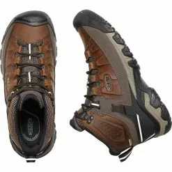 Keen Targhee Mid III Waterproof Boots -ShopE-Moto Shop Keen Targhee Mid III Waterproof Boots Boots Chestnut Mulch SS22 1023030US 9 UK 8 3