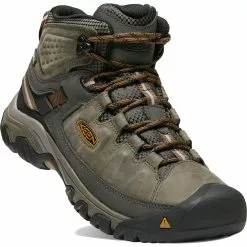Keen Targhee Mid III Waterproof Boots -ShopE-Moto Shop Keen Targhee Mid III Waterproof Boots Boots Green Brown SS22 0