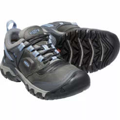 Keen Women's Ridge Flex Waterproof Shoes -ShopE-Moto Shop Keen Women s Ridge Flex Waterproof Shoes Grey Grey UK 8 Shoes Steel Grey SS22 1024923UK 5 2