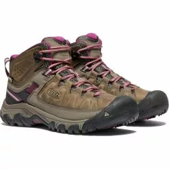 Keen Women's TARGHEE III MID Waterproof Boots -ShopE-Moto Shop Keen Women s TARGHEE III MID Waterproof Boots Boots Weiss Boysenberry SS22 1018178UK4 5 1