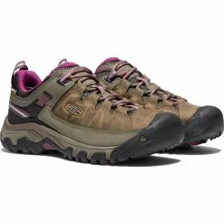Keen Women's TARGHEE III Waterproof Shoes -ShopE-Moto Shop Keen Women s TARGHEE III Waterproof Shoes Shoes Weiss Boysenberry AW21 10181777UK4 5 1