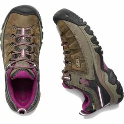 Keen Women's TARGHEE III Waterproof Shoes -ShopE-Moto Shop Keen Women s TARGHEE III Waterproof Shoes Shoes Weiss Boysenberry AW21 10181777UK4 5 3