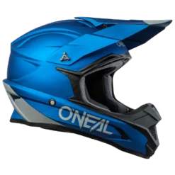 ONEAL 1.0 SRS Solid Blue MX Helmet