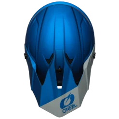 ONEAL 1.0 SRS Solid Blue MX Helmet -ShopE-Moto Shop ON 21 HELMET 1SERIES SOLID BLUE TOP 1800x1800