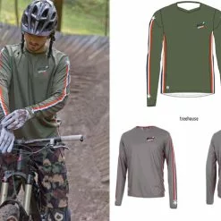 Maloja Jersey Freeride - Hercli [Size: Large] [Colour: Treehouse]