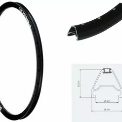 Halo Rim - Freedom [Colour: Black] [Hole: 32H]