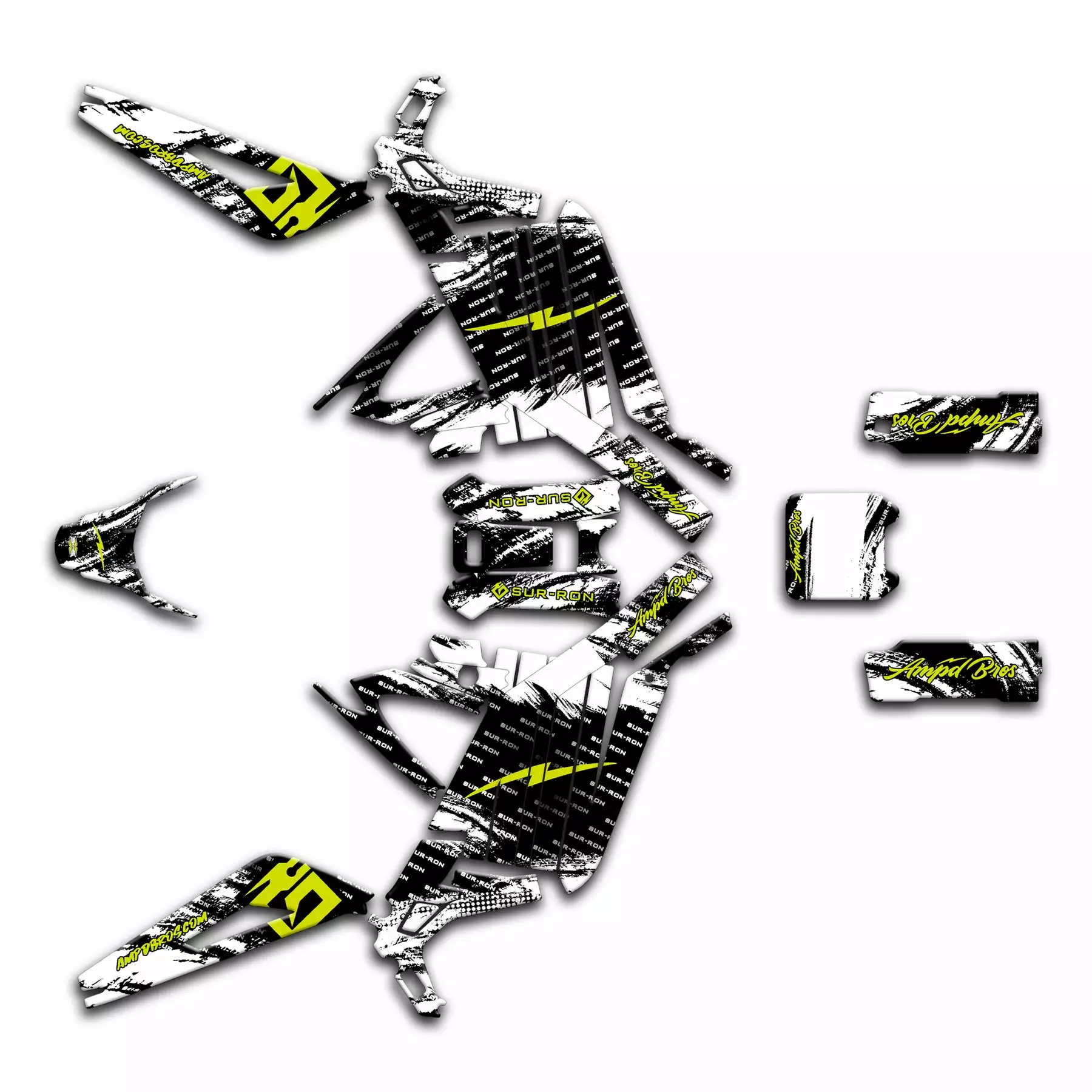 Sur-Ron AB Lightning Edition 3M Light Bee Decal Kit 3 Sur-Ron AB Lightning Edition 3M Light Bee Decal Kit - Image 3