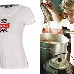 Maloja T Shirt - Urubamba [Colour: Cream] [Size: Small]