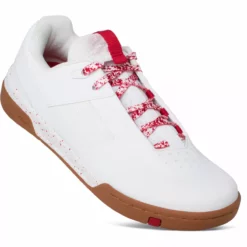 Crankbrothers Stamp Lace Flat Pedal MTB Cycling Shoes (Splatter) 26 Crankbrothers Stamp Lace Flat Pedal MTB Cycling Shoes (Splatter) -ShopE-Moto Shop crankbrothers Stamp Lace Flat Pedal MTB Cycling Shoes Splatter Cycling Shoes White Red AW22 0
