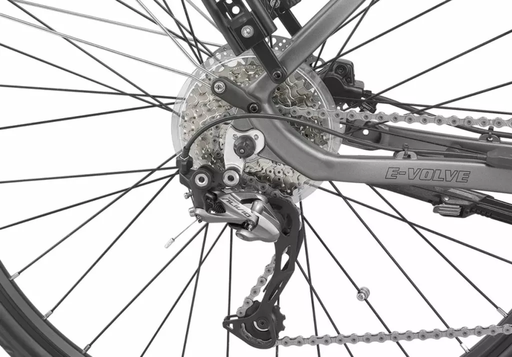 XDS E-Volve E-Bike - Titanium Grey 6 XDS E-Volve E-Bike - Titanium Grey - Image 6